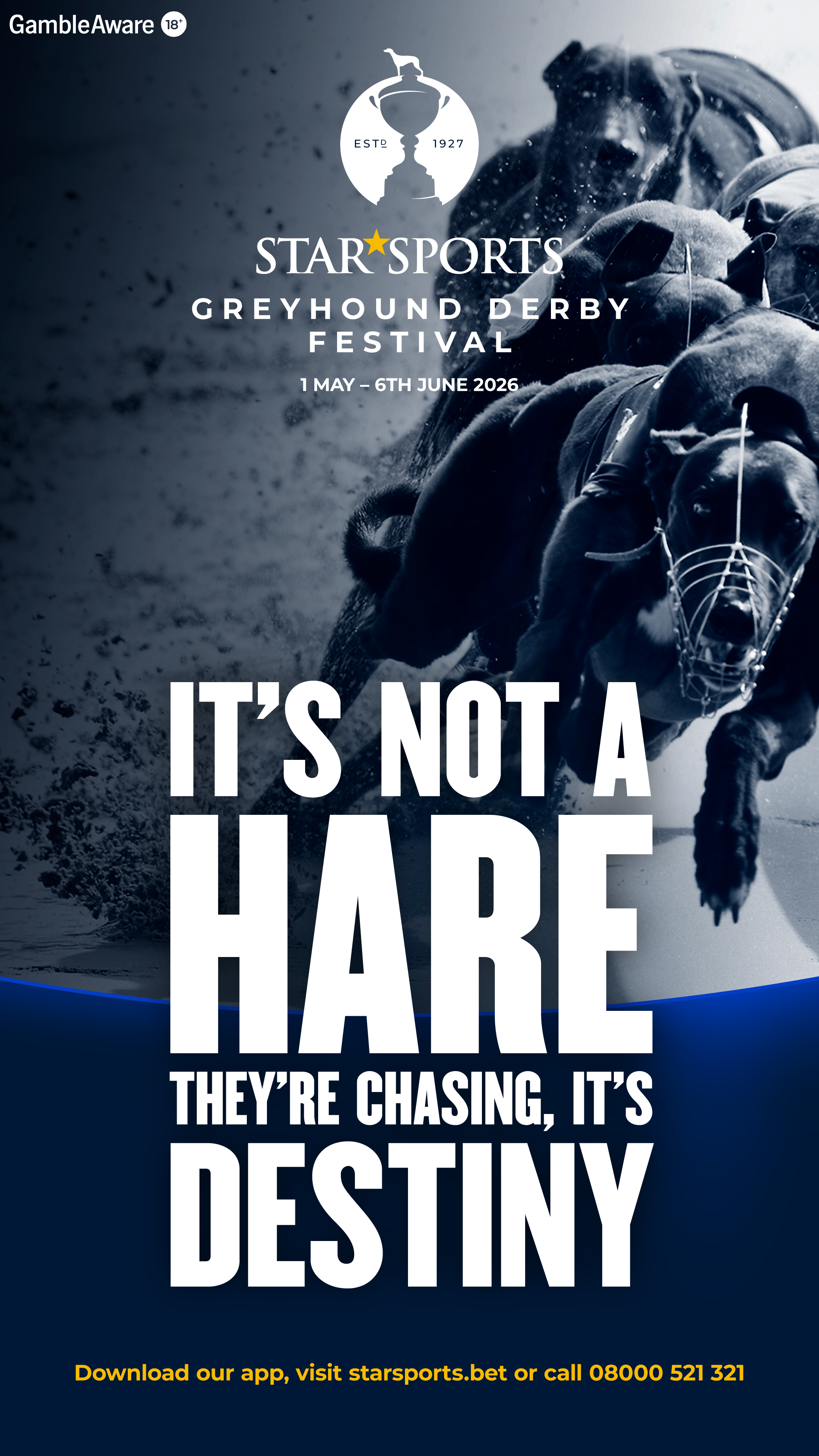 Star Sports Greyhound Derby Festival